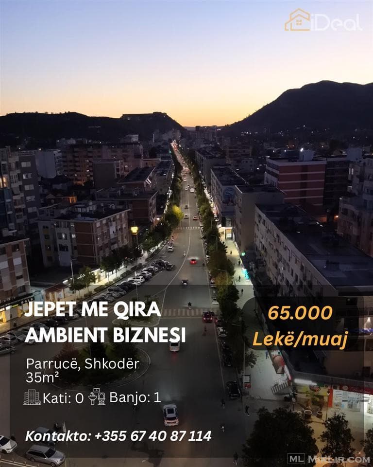 🚨 Jepet me Qira Ambient Biznesi në “Parrucë”, Shkodër!