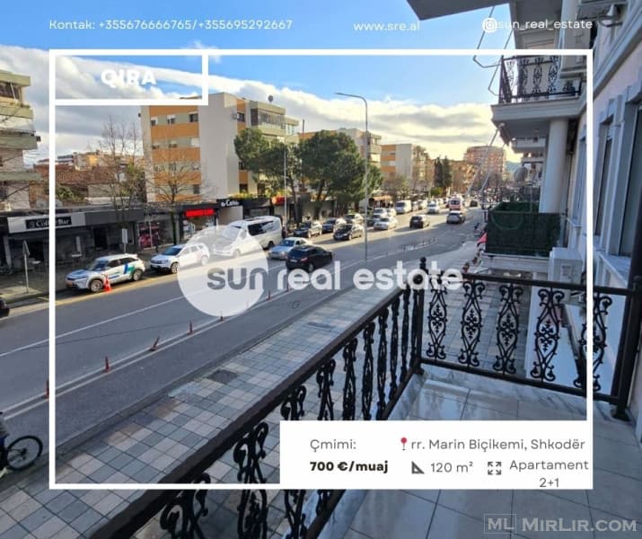 JEPET ME QIRA APARTAMENT 2+1, TEK ROZAFA SEA FOOD, SHKODER